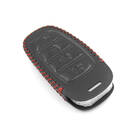 New Aftermarket Leather Case For Hyundai Smart Remote Key 4 Buttons HY-P High Quality Best Price | Emirates Keys -| thumbnail