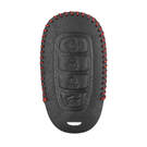 Кожаный Чехол Для Hyundai Smart Remote Key 4 Кнопки HY-X | МК3 -| thumbnail