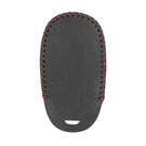 New Aftermarket Leather Case For Hyundai Smart Remote Key 4 Buttons HY-X High Quality Best Price | Emirates Keys -| thumbnail