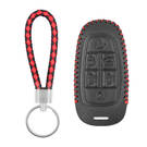 Estojo de couro para Hyundai Smart Remote Key 6 botões HY-Z