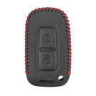 Кожаный чехол для Kia Smart Remote Key 2 кнопки | МК3 -| thumbnail