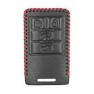 Funda de cuero para Cadillac Smart Remote Key 3+1 Botones | mk3 -| thumbnail