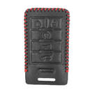 Funda de cuero para Cadillac Smart Remote Key 4+1 Botones | mk3 -| thumbnail