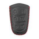 Leather Case For Cadillac Smart Remote Key 6 Buttons | MK3 -| thumbnail