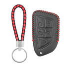 Leather Case For Cadillac Smart Remote Key 5 Buttons CD-G