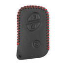 Funda de cuero para Lexus Smart Remote Key 2+1 Botones LX-B | mk3 -| thumbnail