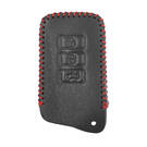 Funda de cuero para Lexus Smart Remote Key 3 Botones LX-D | mk3 -| thumbnail