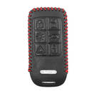 Кожаный чехол для Volvo Smart Remote Key 6 кнопок | МК3 -| thumbnail