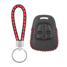 Funda de cuero para Opel Flip Remote Key 2 Botones OP-B