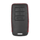 Кожаный чехол для смарт-ключа Acura с 3 кнопками | МК3 -| thumbnail