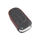 New Aftermarket Leather Case For Jeep Smart Remote Key 2 Buttons JP-A High Quality Best Price | Emirates Keys -| thumbnail