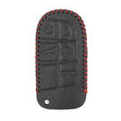 Кожаный чехол для Jeep Smart Remote Key 4+1 Buttons JP-G | МК3 -| thumbnail