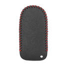 Новый кожаный чехол Aftermarket для Jeep Smart Remote Key 4 + 1 кнопки JP-G Высокое качество Лучшая цена | Ключи от Эмирейтс -| thumbnail
