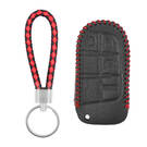 Кожаный чехол для Jeep Smart Remote Key 3 + 1 кнопки JP-H