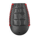 Étui en cuir pour clé à distance intelligente Jeep 3 + 1 boutons JP-J | MK3 -| thumbnail