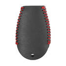 Новый кожаный чехол Aftermarket для Jeep Smart Remote Key 3 + 1 кнопки JP-J Высокое качество Лучшая цена | Ключи от Эмирейтс -| thumbnail