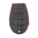Étui en cuir pour clé à distance intelligente Jeep 3 + 1 boutons JP-M | MK3 -| thumbnail
