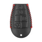 Étui en cuir pour clé à distance intelligente Jeep 4 + 1 boutons JP-N | MK3 -| thumbnail
