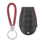 Étui en cuir pour clé à distance intelligente Jeep 4 + 1 boutons JP-N