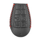 Кожаный чехол для Jeep Smart Remote Key 6+1 Buttons JP-P | МК3 -| thumbnail