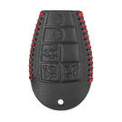 Funda de cuero para llave remota inteligente Jeep 5 + 1 botones JP-R | mk3 -| thumbnail