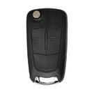 Opel Antara Flip Remote Key Shell 2 botões Lâmina DWO5