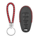 Funda de cuero para Suzuki Smart Remote Key 3+1 Botones SZK-F