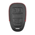 Funda de cuero para Alfa Romeo Smart Remote Key 3 Botones | mk3 -| thumbnail