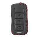 Funda de cuero para Porsche Flip Remote Key 3+1 Botones PSC-C | mk3 -| thumbnail