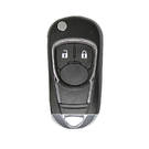 Opel Chevrolet Flip Remote Key Shell 2 botão modificado | MK3 -| thumbnail