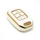 nueva cubierta de alta calidad nano del mercado de accesorios para honda llave remota inteligente 2 botones color blanco d11j2 | Claves de los Emiratos -| thumbnail