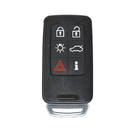 Carcasa de llave remota inteligente Volvo 5+1 botones