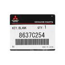 New Mitsubishi Outlander 2022-2024 Genuine/OEM Smart Remote Key 3+1 Buttons 433MHz Manufacturer Part Number: 8637C254 ,  FCC ID: KR5MTXN1 | Emirates Keys -| thumbnail