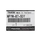 New Mazda 6 2021 Genuine / OEM Smart Remote Key 3 Buttons 433MHz OEM Part Number: NFYW-67-5DY  | Emirates Keys -| thumbnail