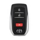 Toyota Land Cruiser 2022-2024 Chiave telecomando intelligente 2+1 pulsanti 433,58/434,42 MHz 8990H-60440 / 8990H-60481