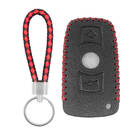 Funda de cuero para llave remota BMW CAS3 3 botones