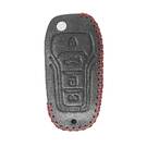 Кожаный чехол для дистанционного ключа Ford Flip с 4 кнопками | МК3 -| thumbnail