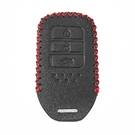 Funda de cuero para Honda Smart Remote Key 3 Botones | mk3 -| thumbnail