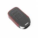 New Aftermarket Leather Case For Honda Smart Remote Key 4 Buttons High Quality Best Price | Emirates Keys -| thumbnail