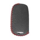 New Aftermarket Leather Case For Honda Civic Accord Jazz CR-V Remote Key 3 Buttons High Quality Best Price | Emirates Keys -| thumbnail