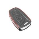 New Aftermarket Leather Case For Hyundai Santa Fe Equus Azera Remote Key 3 Buttons High Quality Best Price | Emirates Keys -| thumbnail