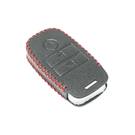 New Aftermarket Leather Case For Kia Smart Remote Key 3 Buttons High Quality Best Price | Emirates Keys -| thumbnail