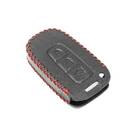 New Aftermarket Leather Case For Hyundai Kia Smart Remote Key 3 Buttons High Quality Best Price | Emirates Keys -| thumbnail