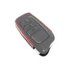 New Aftermarket Leather Case For Toyota Land Cruiser Fortuner Camry Smart Remote Key 3 Buttons High Quality Best Price | Emirates Keys -| thumbnail
