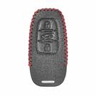 Funda de cuero para Audi Smart Remote Key 3 Botones | mk3 -| thumbnail