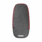 Новый кожаный чехол Aftermarket для Audi Smart Remote Key 3 кнопки Высокое качество Лучшая цена | Ключи от Эмирейтс -| thumbnail