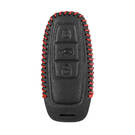 Funda de Cuero para Nuevo Audi Smart Remote Key 3 Botones | mk3 -| thumbnail