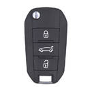 Citroen Flip Remote Key 3 Botones 433MHz AES Transponder