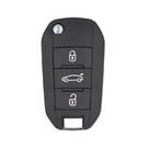 Peugeot 508 Original Flip Remote Key Shell 3 Buttons without Blade