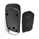 Peugeot Flip Remote Key Shell 2 Button Chrome without Battery Holder Modified High Quality, Mk3 Remote Key Cover, Key Fob Shells Replacement At Low Prices. -| thumbnail